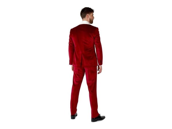 Röd julsmoking OppoSuits