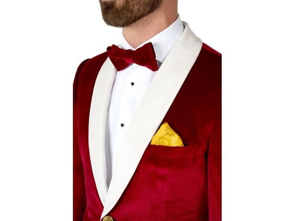 Röd julsmoking OppoSuits