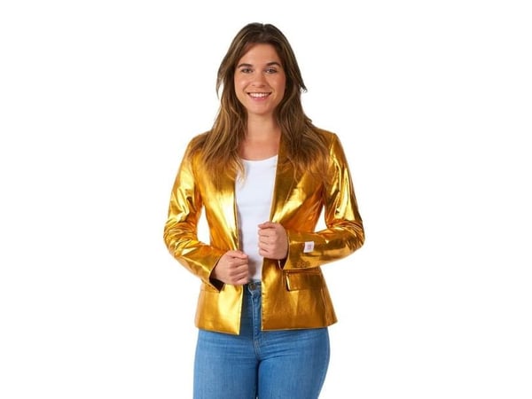 Gul blazer