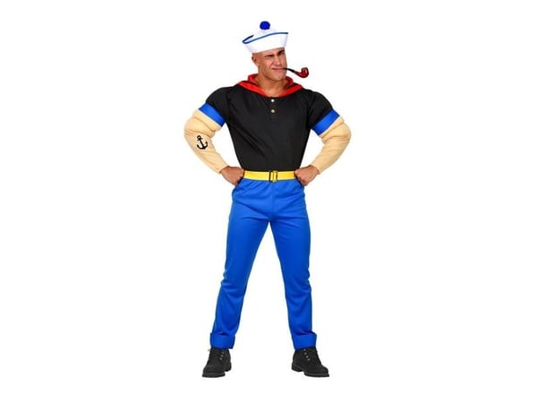 Stærk sømand kostume