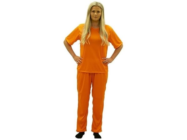Orange fångdräkt
