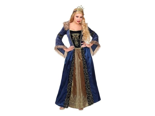 Middelalder Dronning kostume