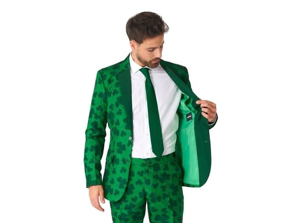 Suitmeister Sankt Patrick maskeradkostym