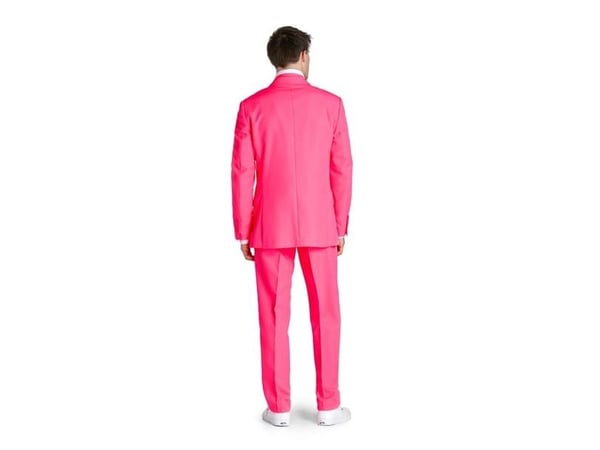 Neonrosa kostym OppoSuits