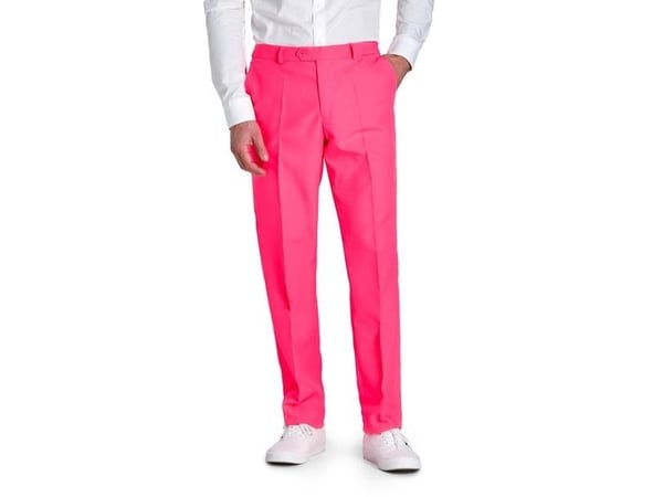 Neonrosa kostym OppoSuits