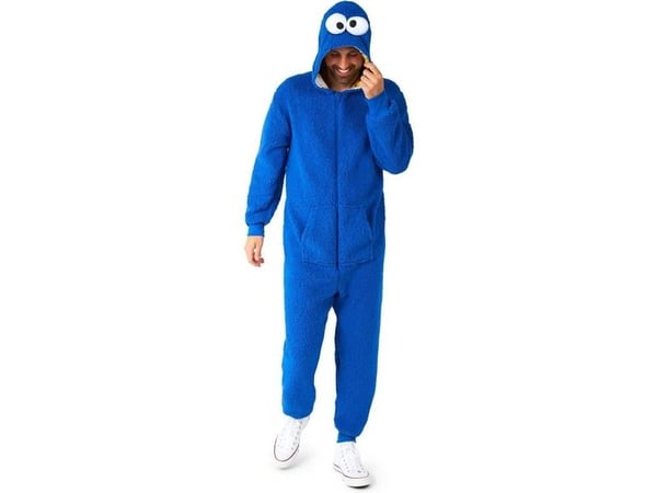 Sesame Street Cookie Monster maskeradkostym