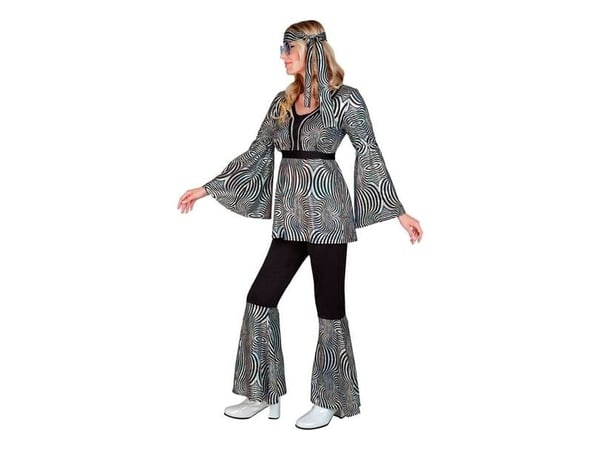 Silver disco-kostym