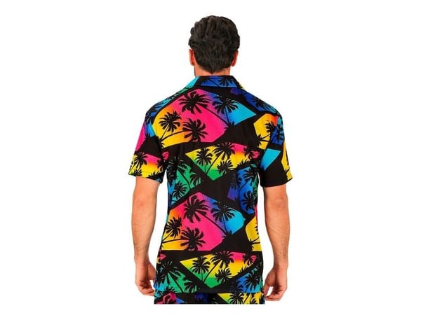 Lajitella neon hawaii skjorte