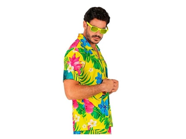 Gul Hawaii-skjorta
