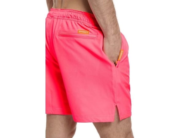 Neon pink badeshorts