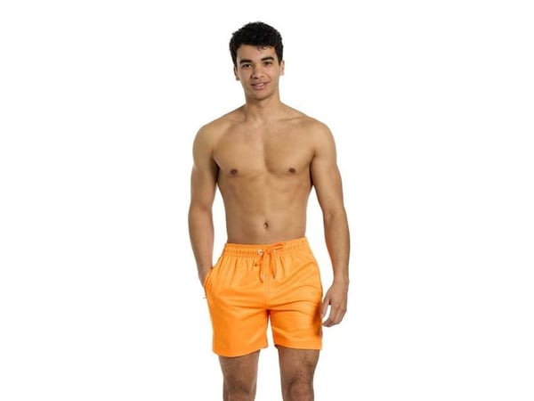 Neonoransje badeshorts
