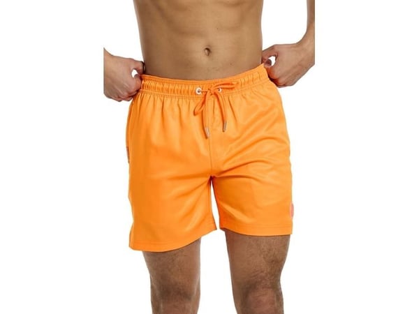 Neonoransje badeshorts