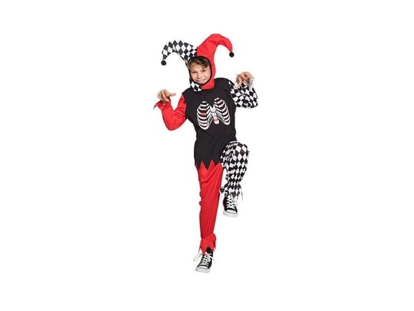 Boland 8712026781215, Fancy kostyme, Barn, Unisex, Sort, Rød, Hvit, Bilde, Polyester