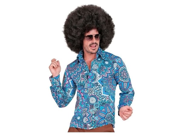 60er skjorte, Blue mandala