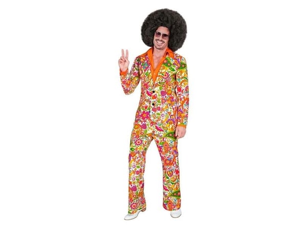 60-luvun Peace &amp; Paisley puku