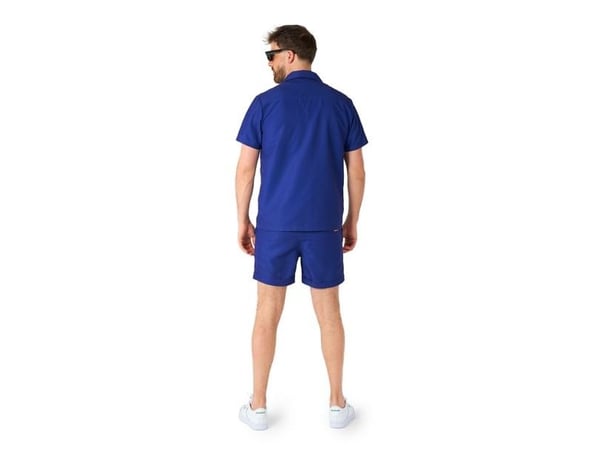 Sommar-set Navy Royal