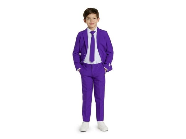 Violetti puku, poika