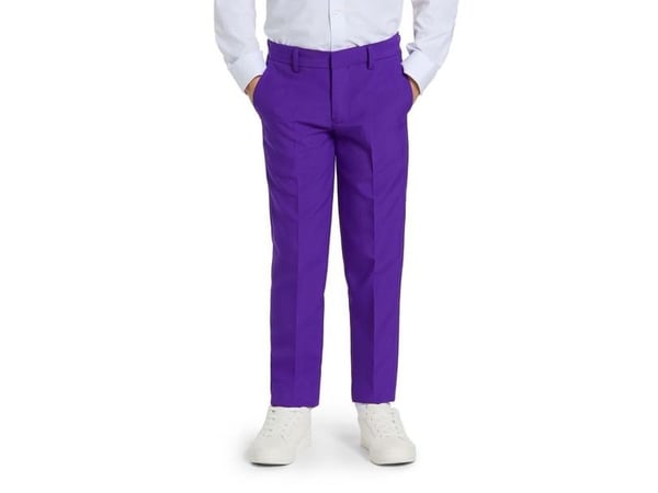 Violetti puku, poika