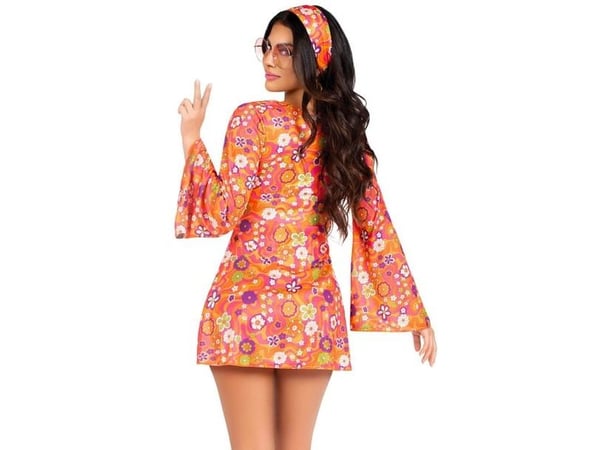 Hippie Chick-kostym
