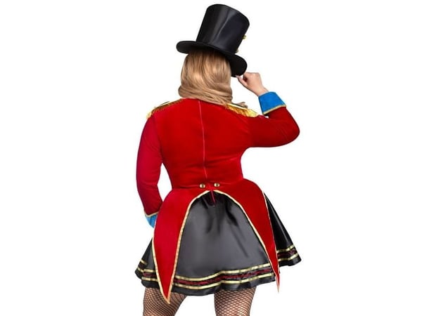 Ringmaster utklädningskostym Plus