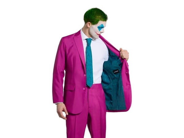 Suitmeister Ruby Red Joker kostym