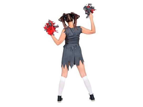 Zombie cheerleader-kostym