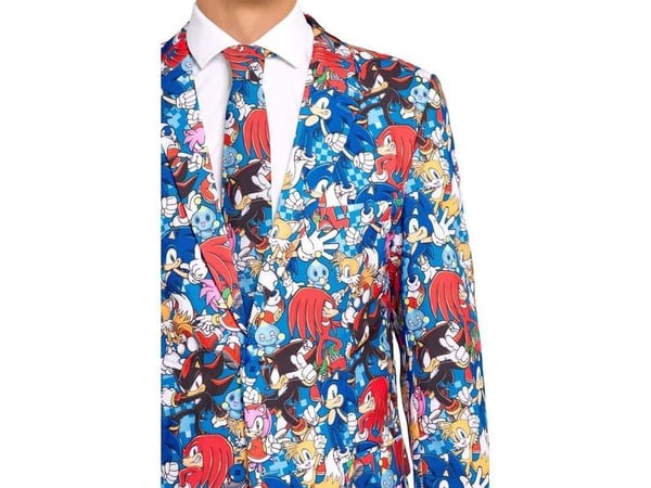 OppoSuit Sonic the Hedgehog-kostym vuxen