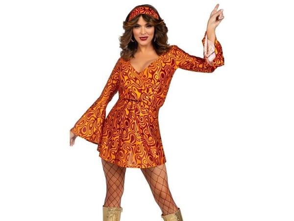 Disco Doll-kostym 70/80-tal