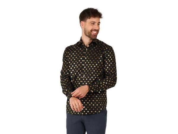 Shiny Polka Star skjorte