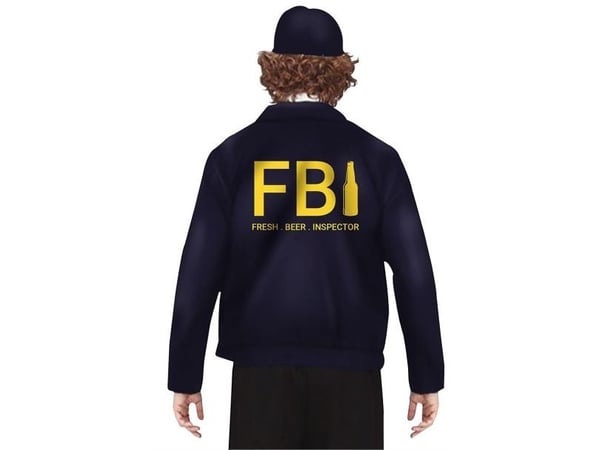 FBI-inspektör kostym
