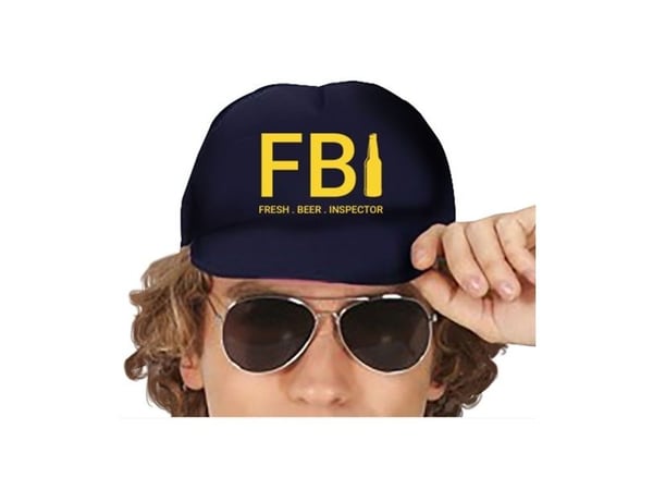 FBI-inspektör kostym