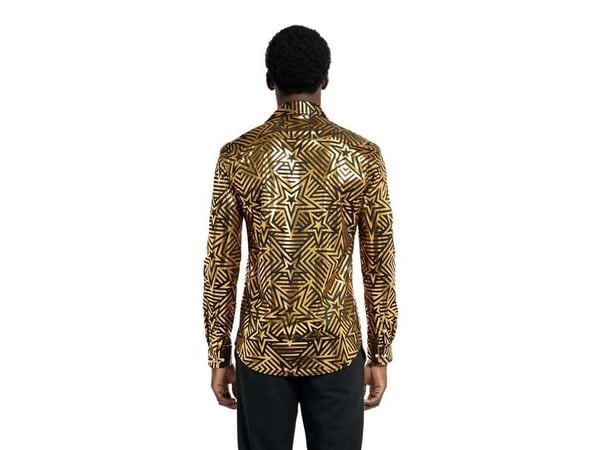 Golden Geo Star skjorte