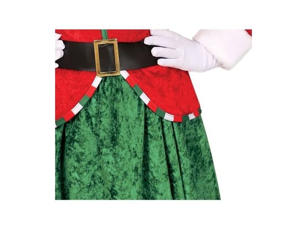 Jultomte-assistent kostym