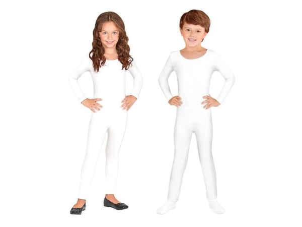 Hvid bodysuit til børn Hvid bodysuit til børn