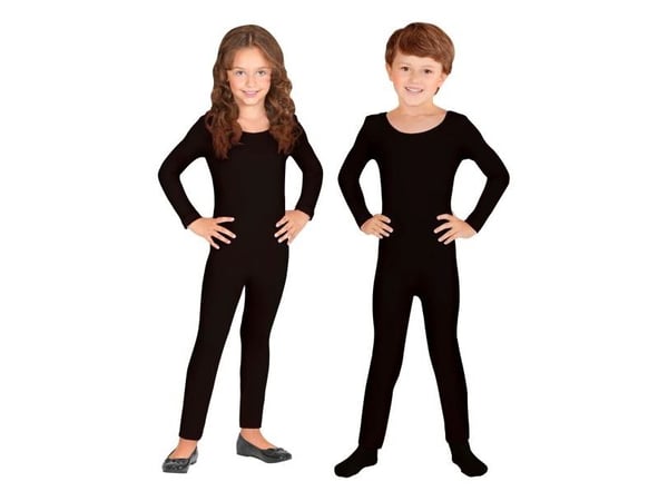 Musta bodysuit lapsille