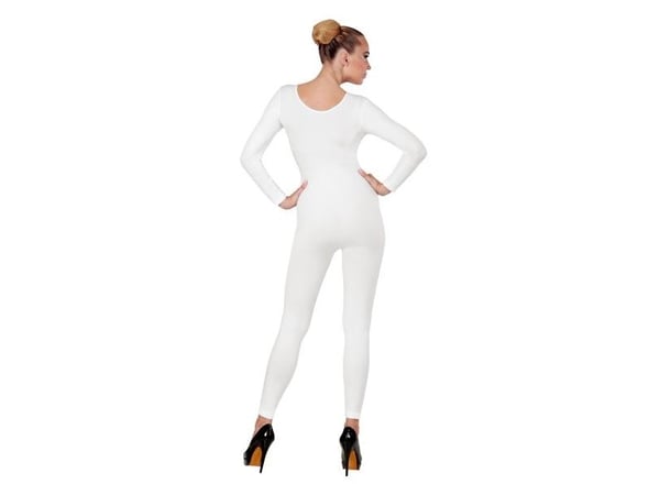 Vit bodysuit, dam
