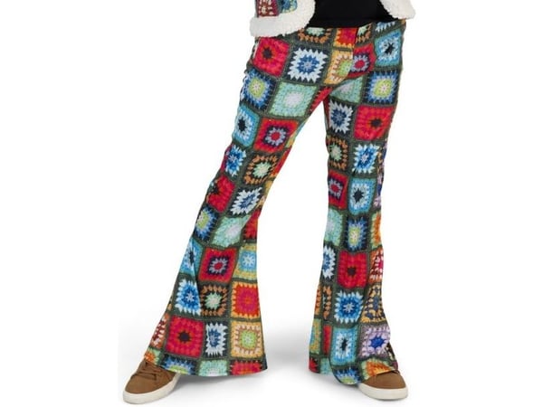 Patchwork hippiebyxor
