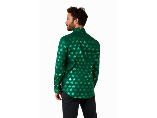 Skinnende Shamrock Skjorte