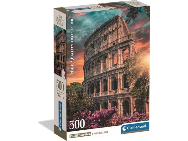 Clementoni 500 pcs CB HQC Flavian Amphitheatre, 14 vuosi/vuosia