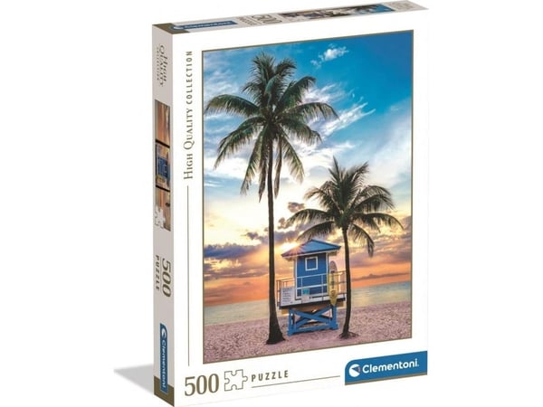 Clementoni Puzzle HQ Miami Beach Florida 500 stykker (35568)