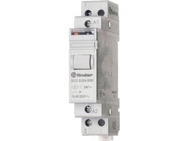 Kiprelæ, 16A, 1 slutte, 12V DC