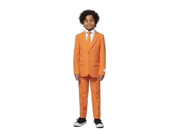 Orange kostym, pojke