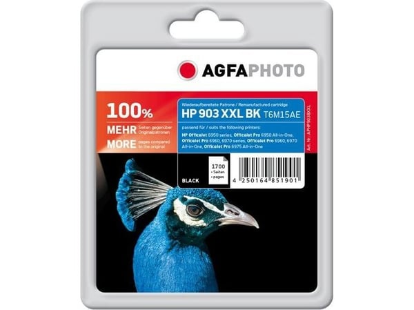 AgfaPhoto APHP903BXXL, 1700 sivua, Musta, 1 kpl