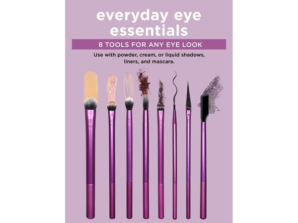 Real Techniques Real Techniques Everyday Eye Essentials meikkisivellin 1kpl lahjapakkaus