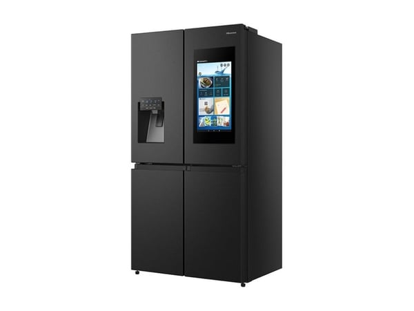Hisense RQ760N4IFE - Kylskåp/frys - nedre frys med fransk dörr med vattenbehållare, isbehållare - Wi-Fi - bredd: 91.4 cm - djup: 72.5 cm - höjd: 17...