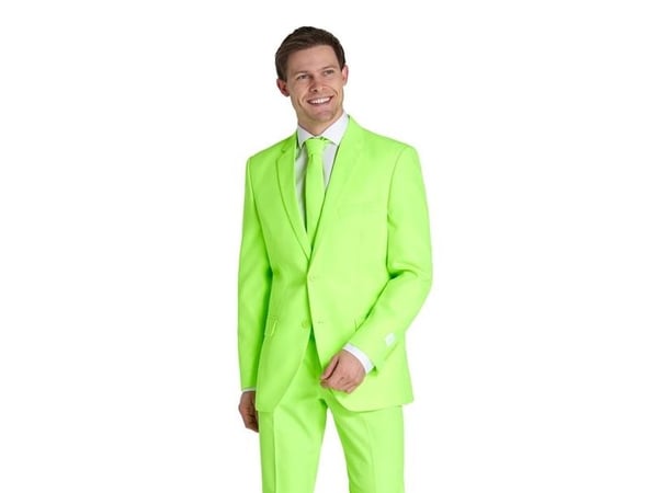 Neon Lime kostym OppoSuits
