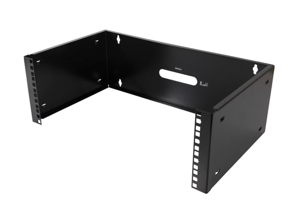 TOTEN 19-WMB4 - Monteringsbrakett - veggmonterbar - RAL 9004 - 4U - 19"