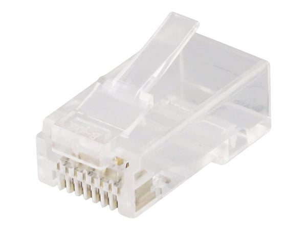 Deltaco MD-21, RJ-45, Läpinäkyvä, Cat6a, 20 kpl