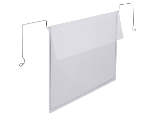 Durable 118819, A4, Polypropylen (PP), Stål, Zink, Gjennomsiktig, 1 ark, 535 mm, 280 mm