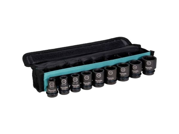 Makita E-16601 Ruuvimeisselisarja 8 kpl 1/2''x 38mm (8,10, 12, 13, 14, 17, 19, 21, )